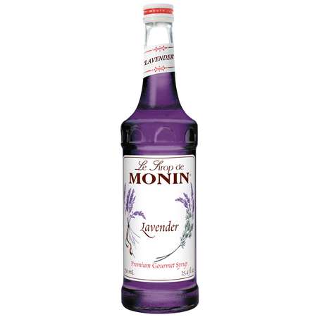 MONIN Monin Lavender Syrup 750mL Bottle, PK12 M-AR061A